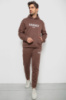 Спортивний костюм чоловічий на флісі, колір мокко, 238R57046