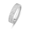 Серебряное кольцо CatalogSilver с фианитами, вес изделия 3,48 гр (2082101) 17.5 размер