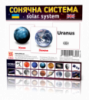 Картки міні Сонячна система (з англійським перекладом на звороті) (110х110 мм). (Зірка)