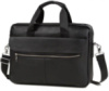 Сумка чоловіча 714627 шкіряна Чорна