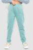 Спорт штани жіночі на флісі, колір м'ятний, 214R109