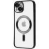 DM Чехол Metal Matte Case with Magnetic Ring для iPhone 14 Black