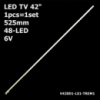 LED підсвітка TV 42« 42E780U 42E790U 42E8EUS LU42H7300 U42H7030 42U2, 42Q1N, UD6080D, UD42B6000ID D42A571U 1шт