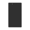 Дисплей для Lenovo Tab 3 TB3-730X с чёрным тачскрином и корпусной рамкой