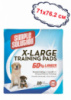 X-LARGE training pads Влагопоглощающие гигиенические пеленки увеличенного размера XL 71 см х 76,2 см 10 шт