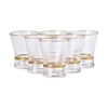 Набір склянок Stunning 6 штук по 300 мл, прозорий