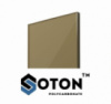 Soton Solid поликарбонат монолитный 4 мм бронза (бронзовый полновесный лист с UF - защитой). Срок гарантии 15 лет.