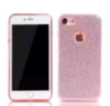 Силиконовый чехол Glitter для iPhone 7 розовый Remax 700203