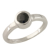 Серебряное кольцо CatalogSilver с натуральным сапфиром, вес изделия 2,05 гр (1319345) 17 размер