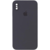 Чохол Silicone Case Square Full Camera Protective (AA) для Apple iPhone X / XS (5.8«)