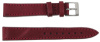 Шкіряний ремінець для жіночого годинника Mykhail Ikhtyar Ш16 мм бордовий