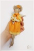 Тильда Тыковка. Текстильная кукла ручной работы.