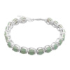 Серебряный браслет CatalogSilver с натуральным изумрудом 10.345ct, вес изделия 14,04 гр (2166733) 1720 размер