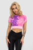 Футболка-топ жіноча, колір рожево-бузковий, 238R58262