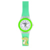 Дитячий годинник Better 005 Crocodile Green-White з кварцовим механізмом та силіконовим ремінцем