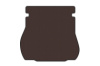 Резиновый коврик в багажник Carsuit V-1 (Avant, коричневый) для Ауди A4 B5 1994-2001 гг