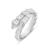 Серебряное кольцо CatalogSilver с фианитами, вес изделия 4,79 гр (2153955) 18 размер