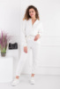 Жіночий білий спортивний костюм