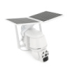 4 Мп 4G поворотная уличная PTZ видеокамера Voltronic, AI, Audio, Mic, PIR, Solar Panel 6.6W, SD, Battery Battery 9600mA, UBox IPPTZ26425 2.8mm, 360°