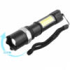 Фонарь Police 8626 C - XPE + COB, 1х18650, ЗУ microUSB, zoom, Box