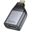 Перехідник Hoco UA33 Type-C to HDTV Metal Grey