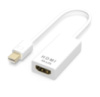 Конвертер mini Display Port (папа) на HDMI(мама) 10cm (small Size), White, 4K/2K, Пакет