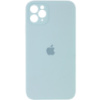 Чохол для Apple iPhone 11 Pro Max (6.5«») - Silicone Case Square Full Camera Protective (AA) Бірюзовий / Light Turquoise - купити в SmartEra.ua