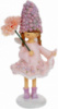 Декоративная статуэтка «Девочка-Роза» 10х8х21.5см, полистоун, нежный розовый