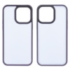 Чехол Colorful Matte Case для Apple iPhone 14 Pro Max темно-фиолетовый Люкс