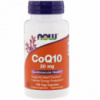 Коэнзим Q10 30 мг, CoQ10, Now Foods, 120 вегетарианских капсул