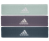 Набір еспандерів Adidas Resistance Band Set (L, M, H) зелений, фіолетовий, темно-синій Уні 70х7,6х0,