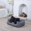Лежанка для собаки и кота, цвет серый