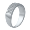 Серебряное кольцо CatalogSilver с фианитами, вес изделия 4,75 гр (2036562) 19 размер