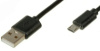 Micro USB-кабель з довгим з`єднувачем 2A, чорний - купити в SmartEra.ua