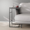Столик Терри Ferrum-decor 650x440x330 Черный металл ДСП Сосна Кембра 16 мм (FRD-104650)