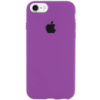 Чохол Silicone Case Full Protective (AA) для Apple iPhone 7 / 8 / SE (2020) (4.7«), Фіолетовий / Grape - купити в SmartEra.ua