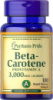 Puritan's Pride Beta-Carotene 10,000 IU 100 капс