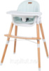 Стілець для годування дитини FreeON Tin, white - mint
