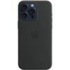 DM Чохол Silicone with MagSafe для iPhone 15 Pro Max Black