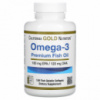 Омега-3, рыбий жир премиального качества, Omega-3, Premium Fish Oil, California Gold Nutrition, 100