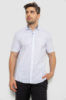 Сорочка чоловіча однотонна класична, колір білий, 214R7108