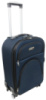 Маленька тканева валіза на колесах 42L Gedox темно-синій в клітинку