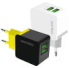 СЗУ 2USB SERTEC ST-1020 10W 2400mAH Fashionable CHARGER TYPE-C WHITE