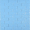 3D панель самоклеющаяся 700x770x5мм кирпич Голубой (005-5) SW-00000297