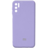 Чохол Silicone Cover Full Camera (AA) для Xiaomi Redmi Note 10 5G / Poco M3 Pro (Бузковий / Dasheen) - купити в SmartEra.ua