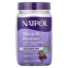 Здоровий сон та відновлення, без мелатоніну, смак вишні, Sleep & Restore, Natrol, 60 жувальних цукерок