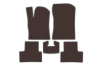 Резиновые Коврики Carsuit (Коричневые) для Peugeot 308 2021- гг
