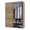Шкаф купе Doros G-Caiser Дуб Эвок 1 ДСП/1 зеркало 180х60х240 (DRS-011578)