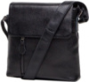 Сумка мессенджер Vintage 14576 кожаная Черная