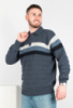 Чоловічий темно-синій светр